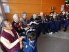 柳津町高齢者福祉会館訪問（年少）
