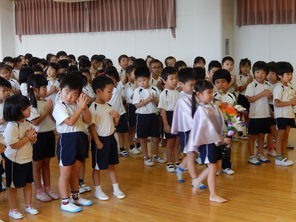 1学期の終業式