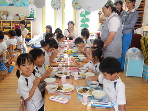 給食見学会