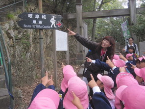 金華山登山に行きました（年長）