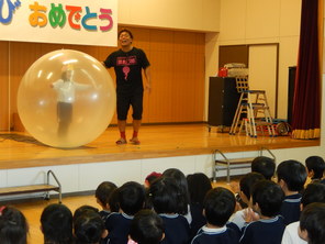 風船太郎さんがやってきた！