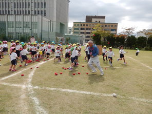 運動会のリハーサル①