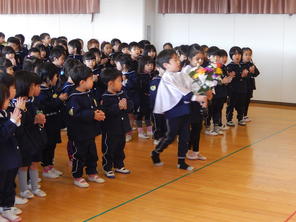 2学期の終業式