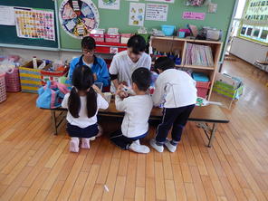 中学生の職場体験 中学生の職場体験