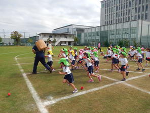 運動会のリハーサル① 運動会のリハーサル①