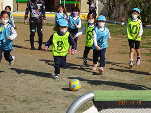 ＦＣ岐阜サッカー教室（年長組）（2021.11.15）