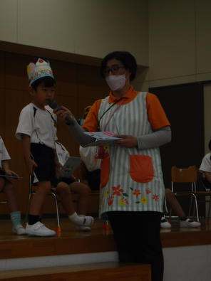 7・8・9月誕生会（2022.9.16）