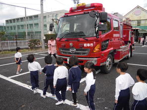 消防署合同避難訓練がありました。(2022.11.30)