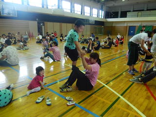親子で運動遊びを楽しもう