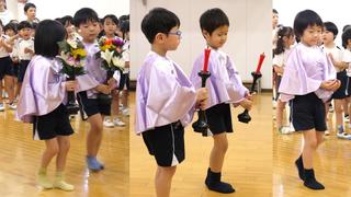 1学期終業式を行いました。