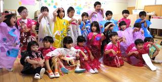 久しぶりの夏祭り　みんなで楽しみました。