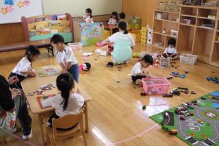 たんぽぽ組のお友だちが増えました。