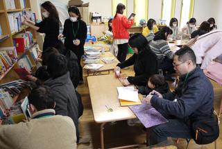 本年度最後のお手伝いクラブにたくさん参加していただきました。