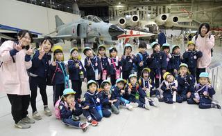 本年度最後の園外保育で「岐阜かかみがはら航空宇宙博物館」へ行ってきました。