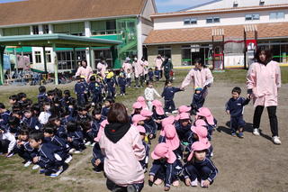 予告なしの命を守る訓練を行いました。