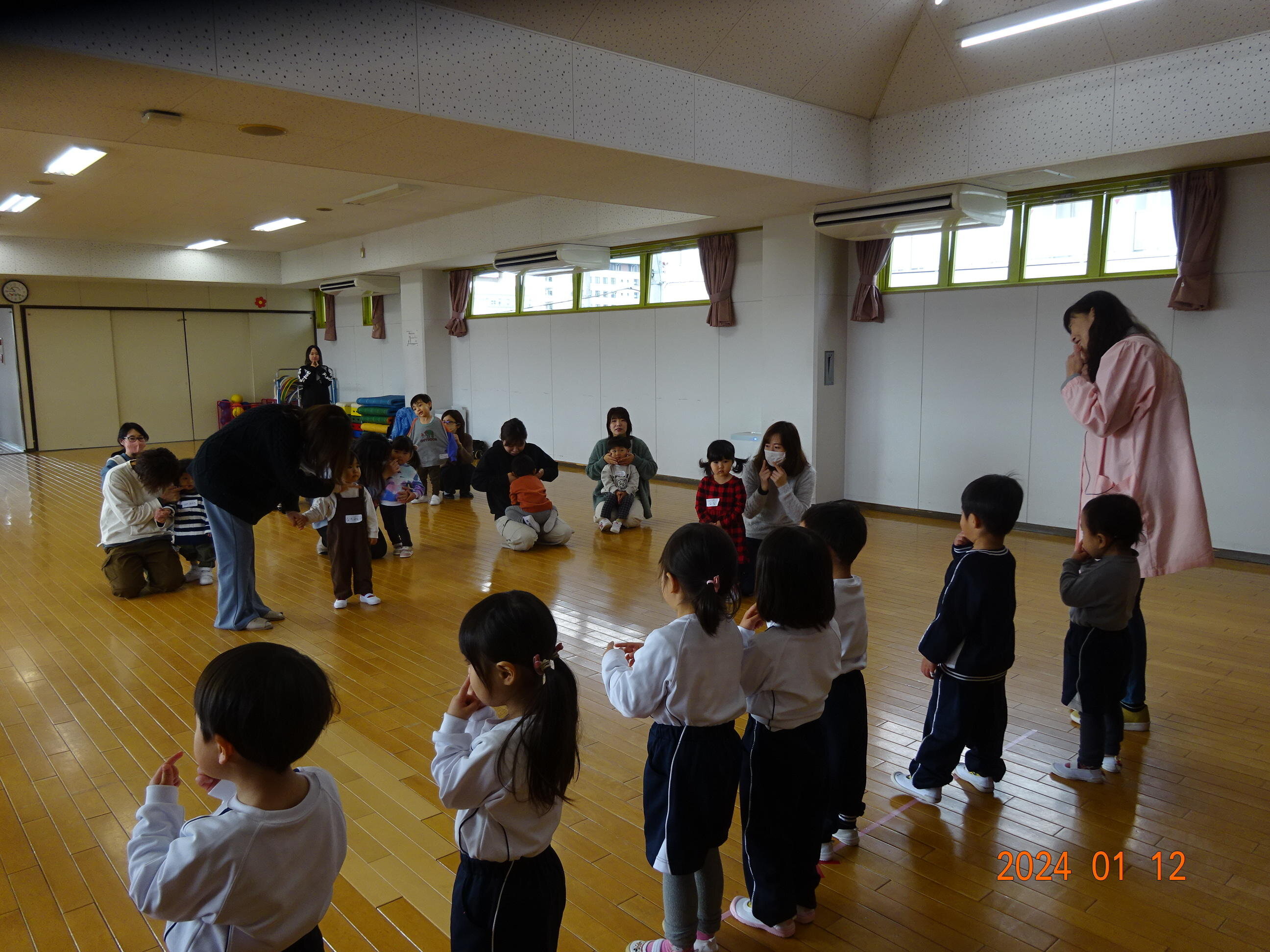 たんぽぽ組さんがちびっこ先生になって♪