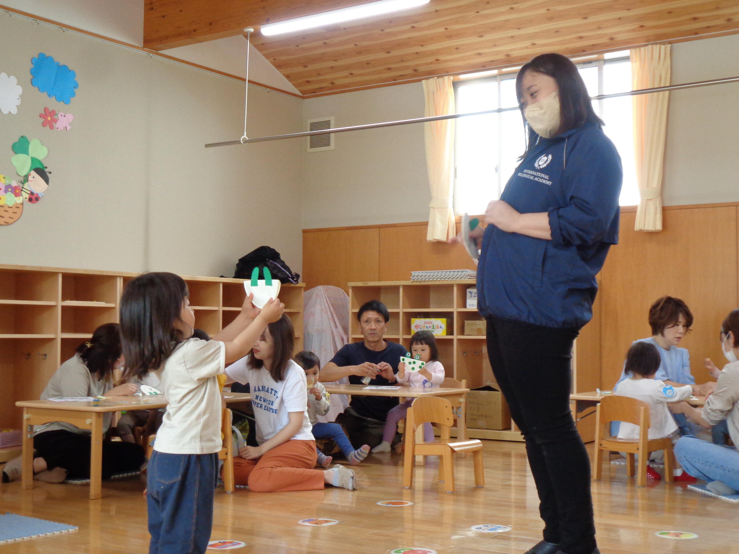 「カエルさん、できたよ」