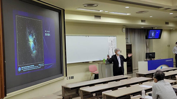 岐阜聖徳学園大学開学50周年特別記念講演「Mitakaによる宇宙旅行」開催報告［2022.9.14(水)］