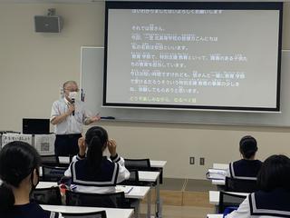 愛知県立一宮北高等学校との高大連携事業（同校1年生向け大学見学会）を実施