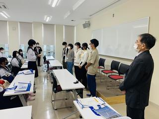 愛知県立一宮北高等学校との高大連携事業（同校1年生向け大学見学会）を実施