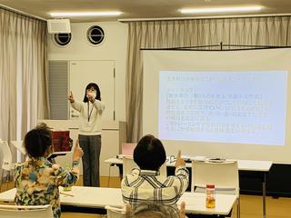 岐南町主催の高齢者向け介護予防講座「キラリ若返り講座」に本学教員が講師として登壇しました