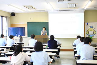 岐阜聖徳学園高等学校との高大連携事業（経済情報学部によるミニオープンキャンパス）を実施しました