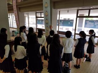 岐阜各務野高等学校福祉科の皆さんによる「一日大学体験」が行われました。